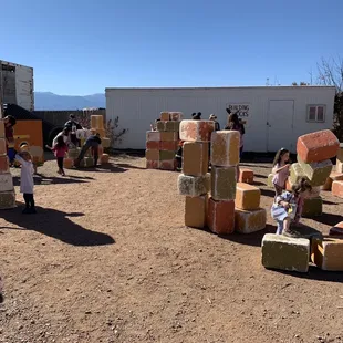 Foam building blocks