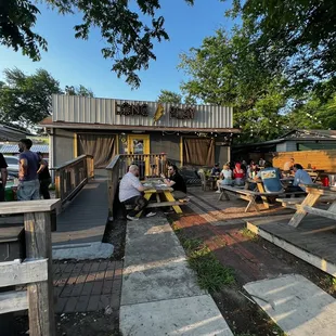 Patio area