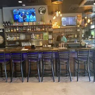 The bar