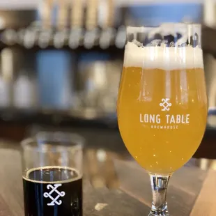 They know their beer! The farmhouse saison and porter are must-trys, but everything is delicious.