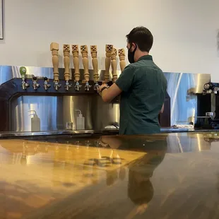 Awesome bartender Tucker!