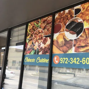 the outside of the restaurant