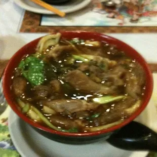 Beef Tendon Noodle Soup