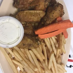 Lunch combo. Lemon pepper  fries