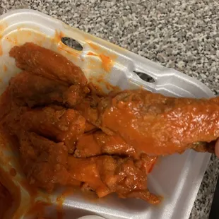 Medium buffalo wings