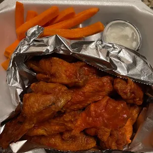 Hot Buffalo Wings - 12 Pcs