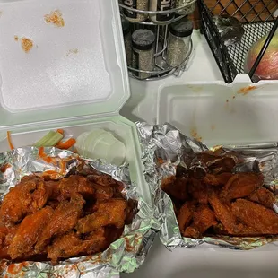 Buffalo Wings - 12 Pcs and Buffalo Wings - 6 Pcs Hot