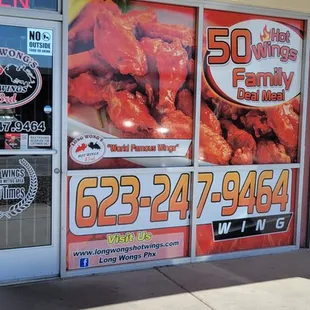 chicken wings and fried chicken