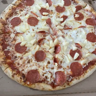 Pineapple pepperoni