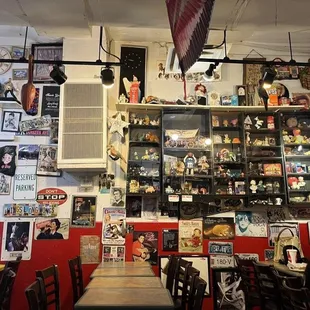 the interior of a restaurant