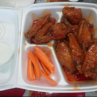 hot wings.