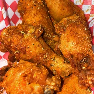 Cajun Dry Rub Wings