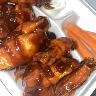 BBQ Hot Wings