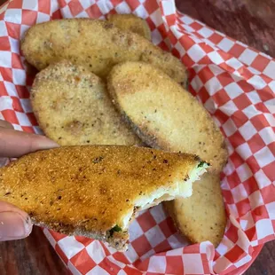 Fried Zucchini  perfectly crisp outside hot and tender inside