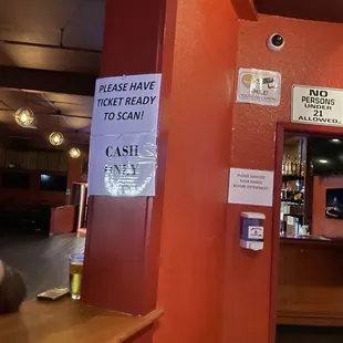 Cash only if you need to buy your concert tickets