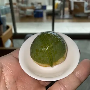 Macha Green Tea Puff