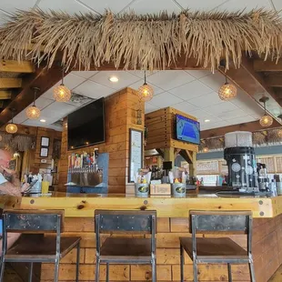 Tiki Bar inside Longboards