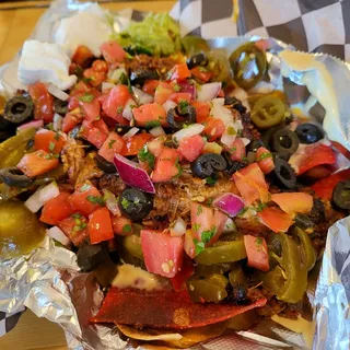 Longboard's Singapore Chicken & Veggies