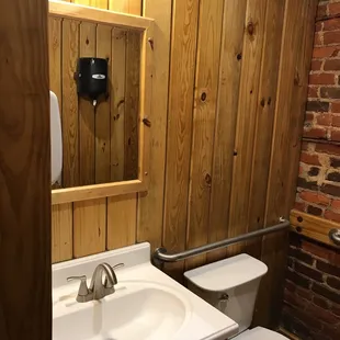 Wow! It&apos;s amazing what a few new fixtures can do to spruce up the place!! Super clean &amp; hot water too!!