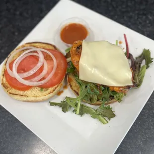 Grilled Buffalo Chicken Sandwich