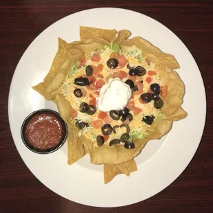 nachos, food