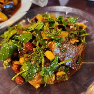 Cold dish: beef