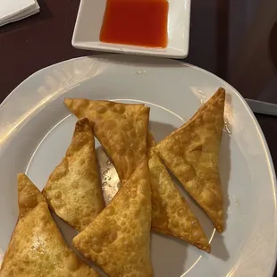 B2. Crab Rangoon