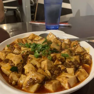 E14. Mapo Tofu with Ground Pork