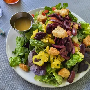Has to be the largest &quot;Side Salad&quot; in the Twin Cities and only $1.50 upcharge with an entrée.
