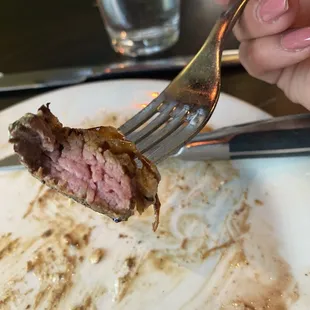 &quot;Medium rare steak&quot;