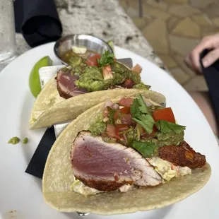 Ahi tacos