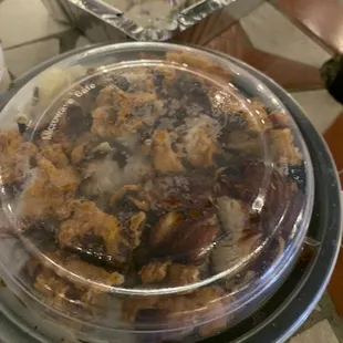 Mac and cheese chicken bowl