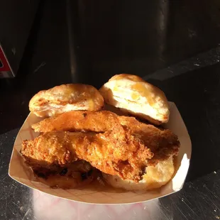 Honey butter chicken biscuit