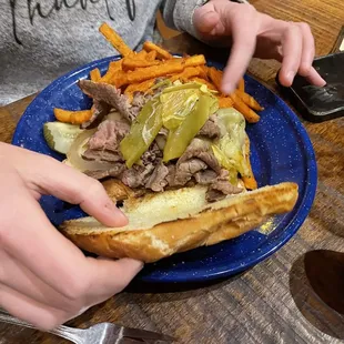 Cheese steak