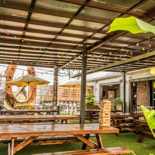 Covered outdoor patio