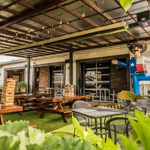 Covered outdoor patio