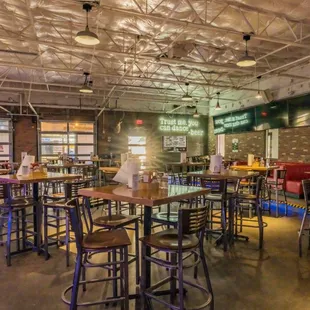 Dining area near main bar
