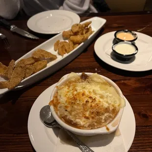 French Onion Soup and Texas Tonion