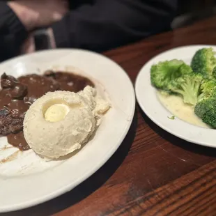 Chop steak with broccoli!!