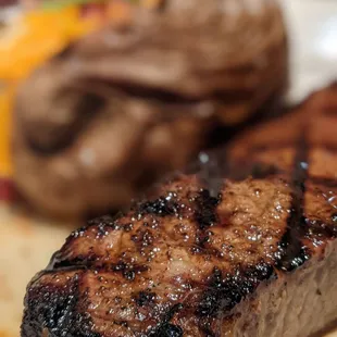 Close up steak shot because why not