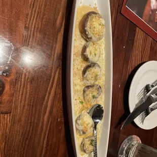 White Cheddar Stuffed Mushrooms