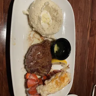 6oz. Flo's Filet with 4oz. Lobster Tail