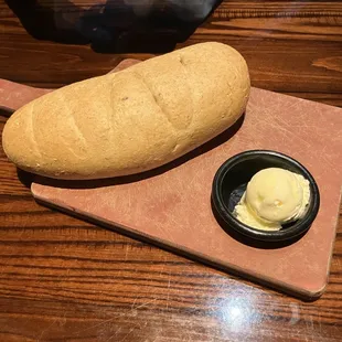 Complimentary bread and butter