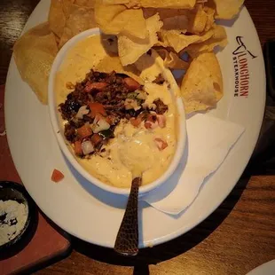 Chips and queso