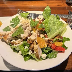 Grilled Chicken &amp; Strawberry Lunch Salad