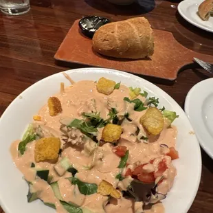 Side salad, extra 1000 Island