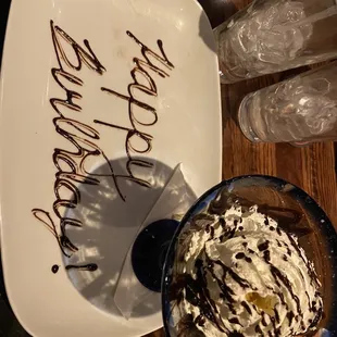 Went there for my birthday dinner last night and got this