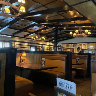 the inside of the restaurant