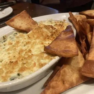 Parmesan Crusted Spinach Dip
