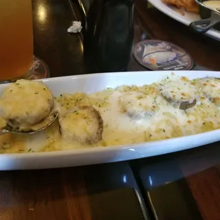 White Cheddar Stuffed Mushrooms